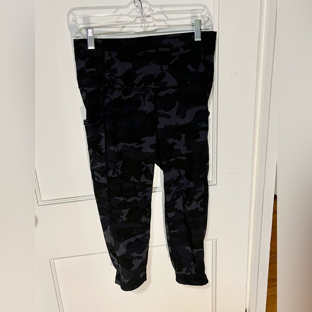 Black Camouflage Leggings